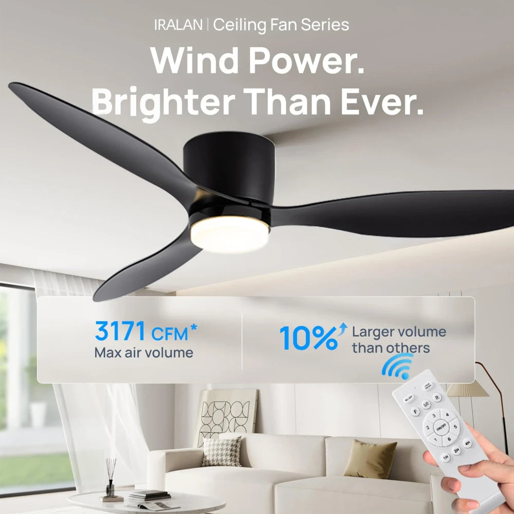 Modern Ceiling Fan LED