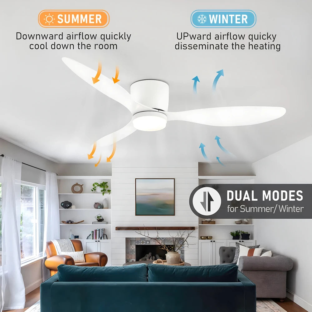 Modern Ceiling Fan LED