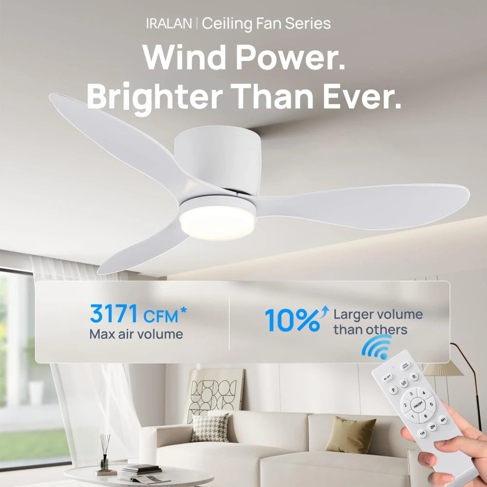 Modern Ceiling Fan LED