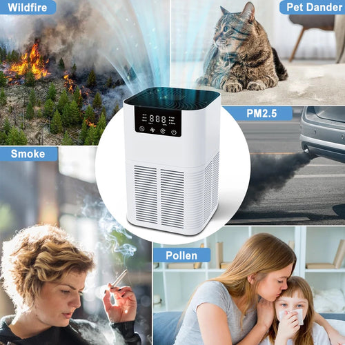 FreshHome Compact PureAir Room Purifier