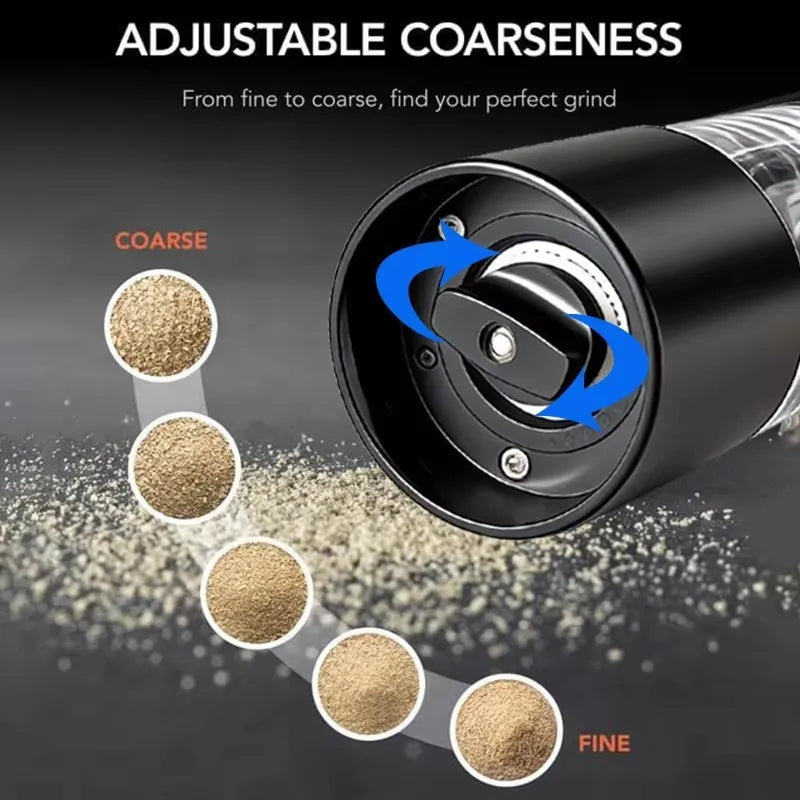 GrindMaster Compact Electric Pepper Grinder