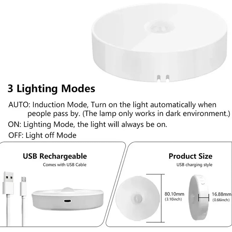 EasyGlow Motion Sensor Night Light