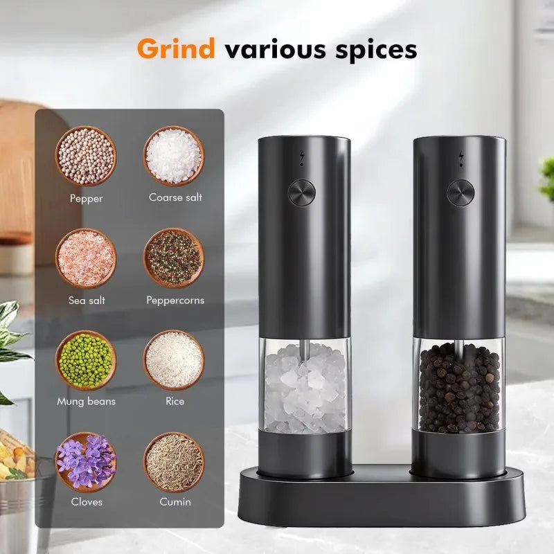 GrindMaster Compact Electric Pepper Grinder